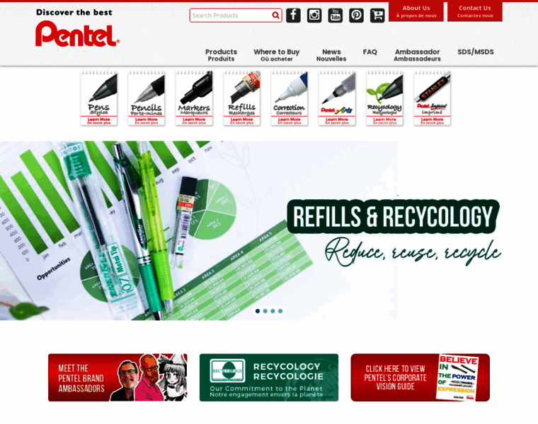 Pentel.ca thumbnail