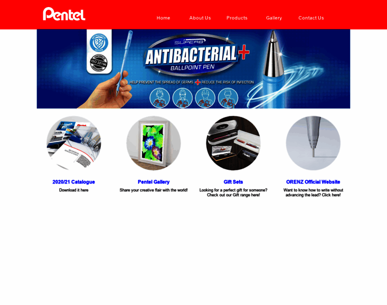 Pentel.com.au thumbnail
