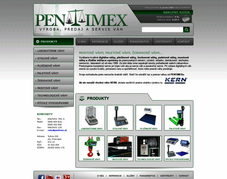 Pentimex.sk thumbnail