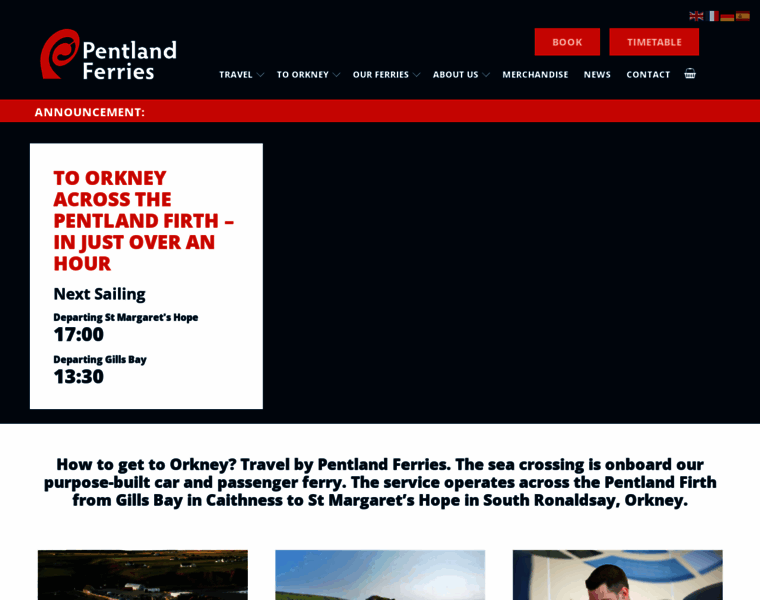 Pentlandferries.co.uk thumbnail