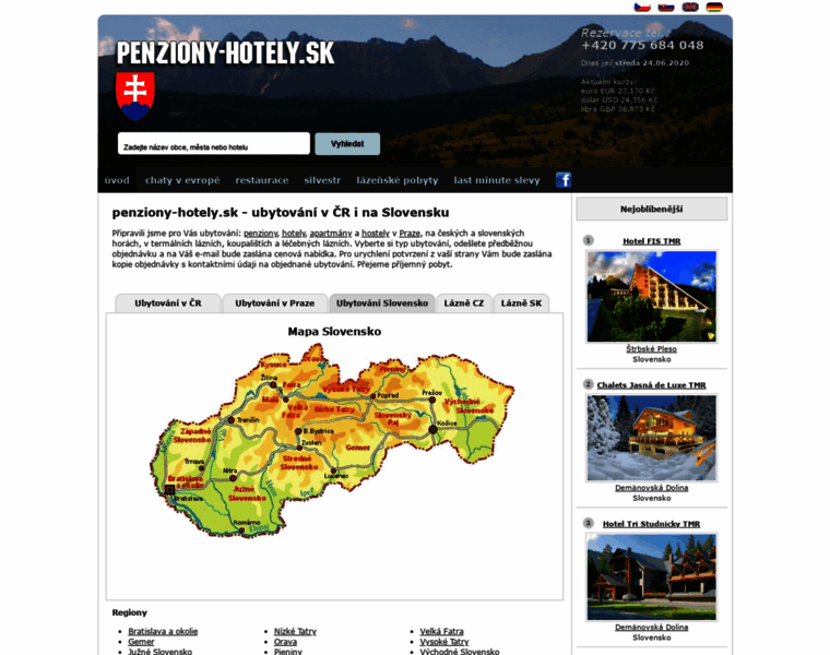 Penziony-hotely.sk thumbnail