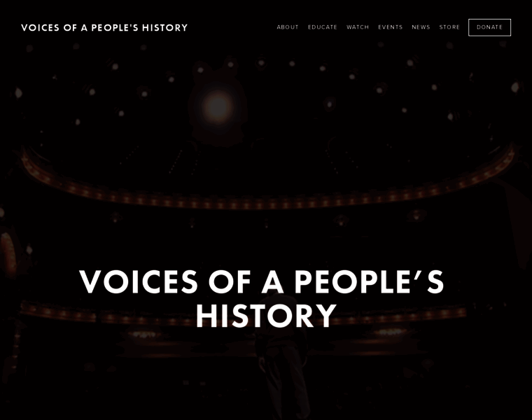 Peopleshistory.us thumbnail