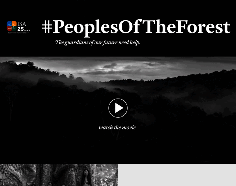 Peoplesoftheforest.org thumbnail