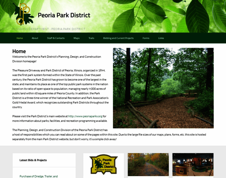 Peoriaparks-planning.org thumbnail