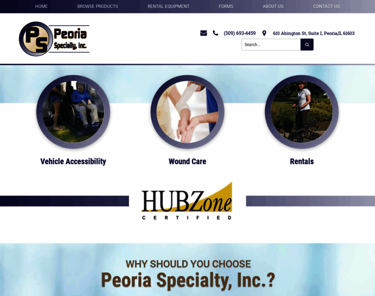 Peoriaspecialty.com thumbnail