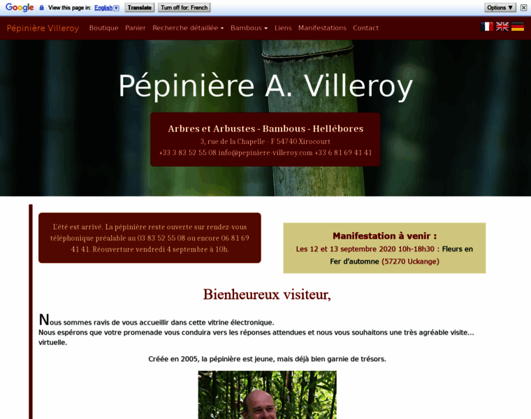 Pepiniere-villeroy.com thumbnail