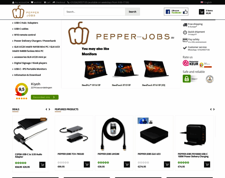 Pepper-jobs.eu thumbnail
