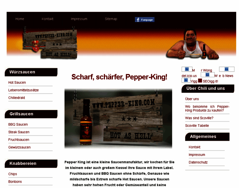 Pepper-king.com thumbnail