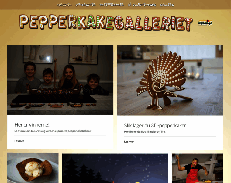 Pepperkakegalleriet.no thumbnail