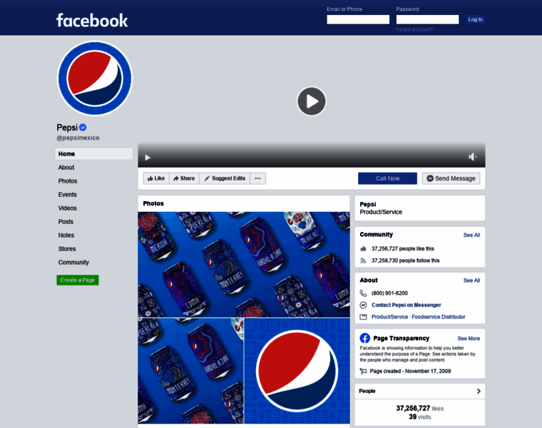 Pepsi.com.mx thumbnail