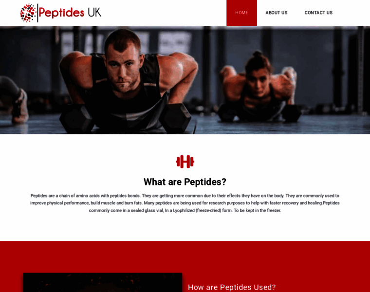 Peptides-uk.com thumbnail