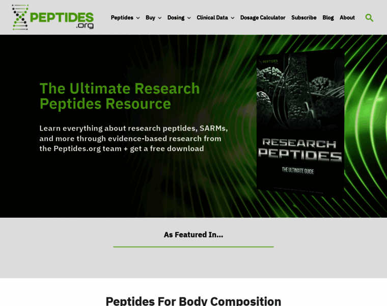 Peptides.org thumbnail