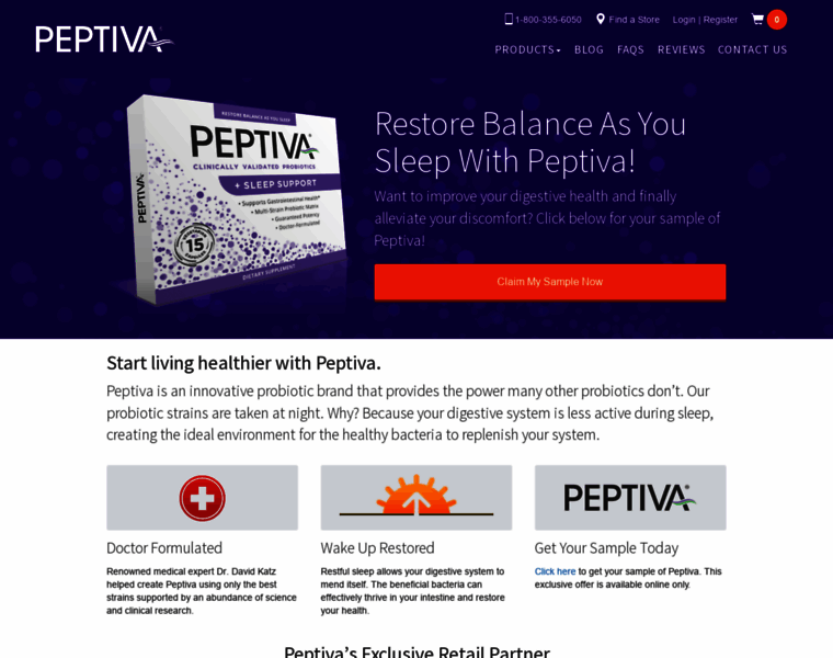 Peptivaprobiotics.com thumbnail