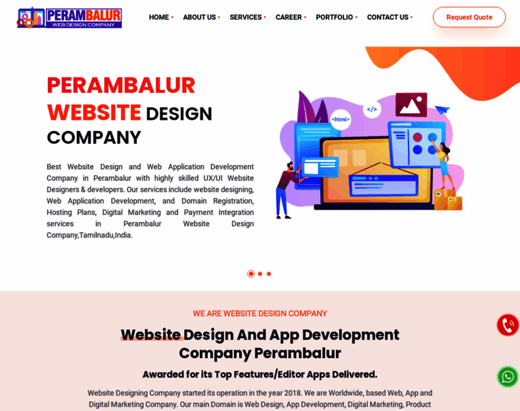 Perambalurwebsitedesigncompany.in thumbnail