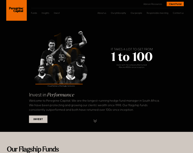 Peregrine.co.za thumbnail