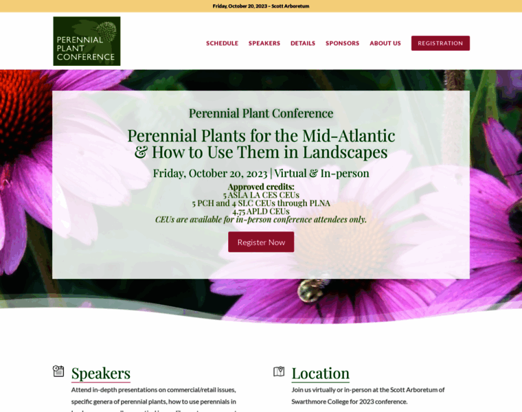 Perennialplantconference.org thumbnail