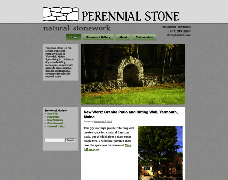 Perennialstone.com thumbnail