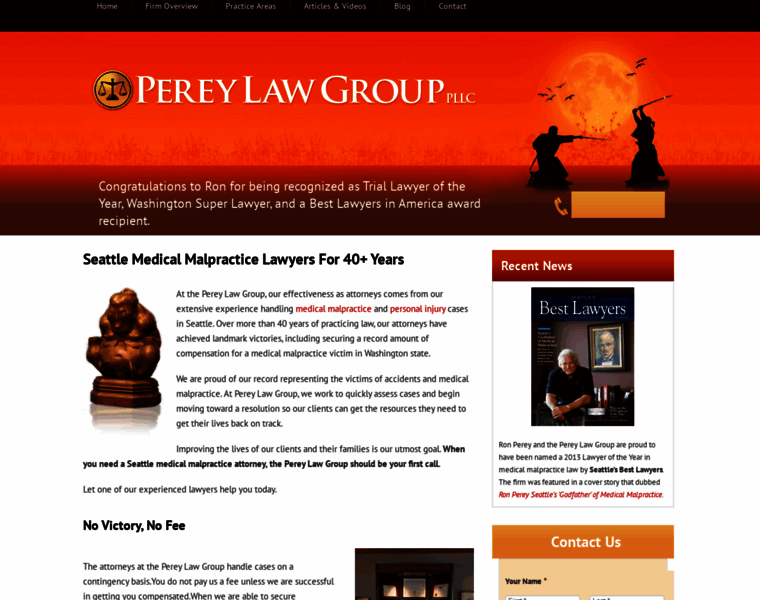 Perey-law.com thumbnail