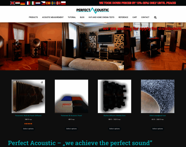 Perfect-acoustic.com thumbnail