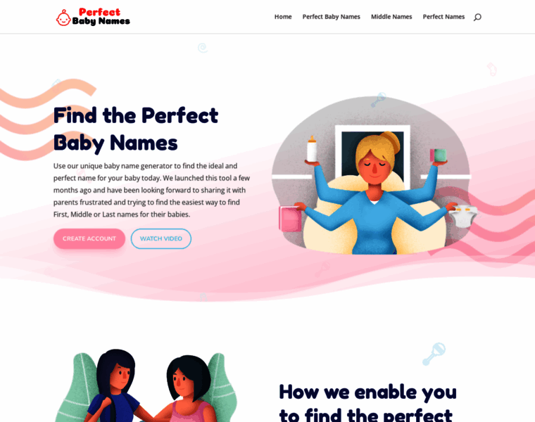 Perfect-baby-names.com thumbnail