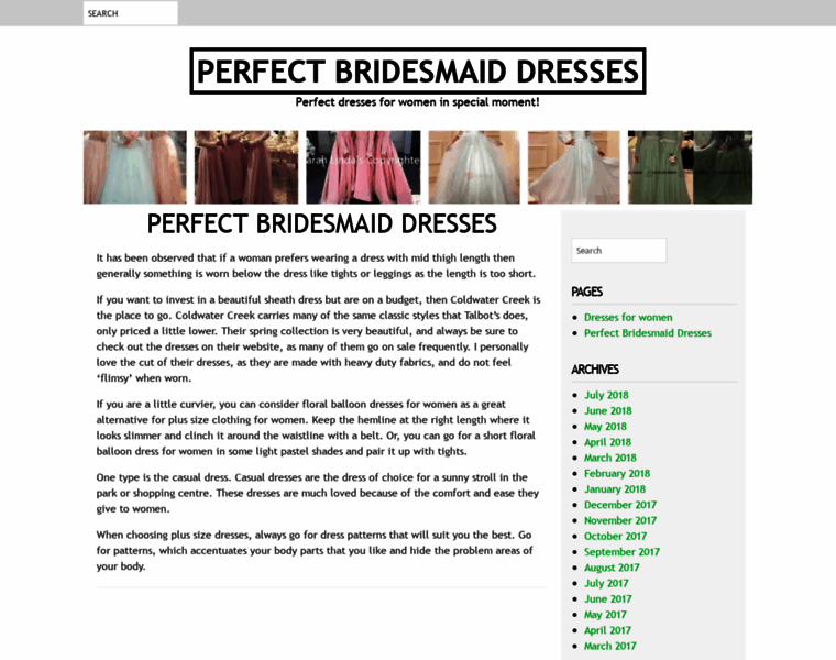 Perfect-bridesmaid-dresses.com thumbnail
