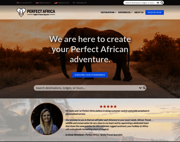 Perfectafrica.com thumbnail