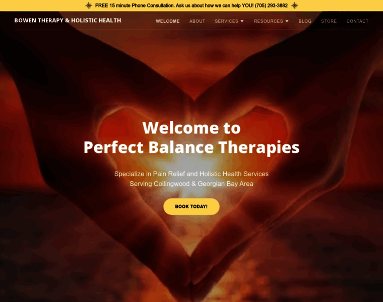 Perfectbalancetherapies.com thumbnail
