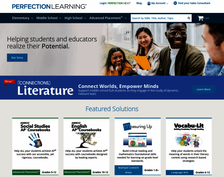 Perfectionlearning.com thumbnail
