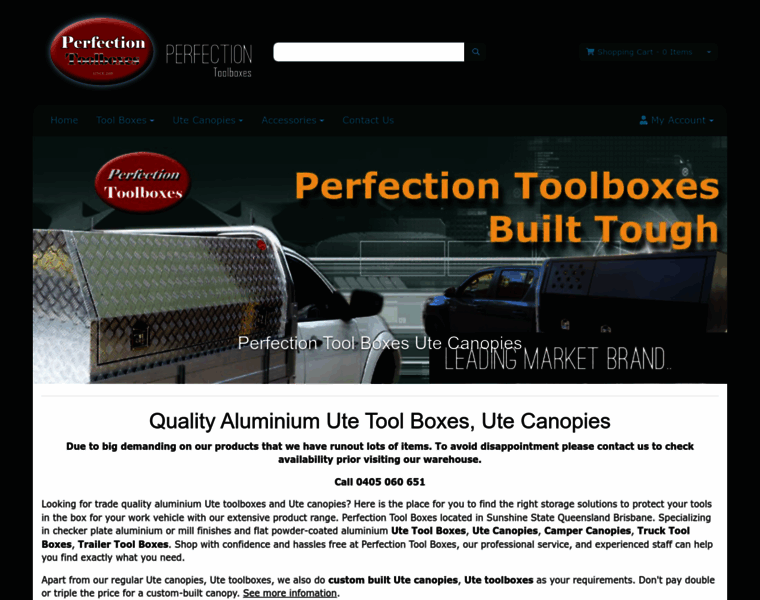 Perfectiontoolboxes.com.au thumbnail