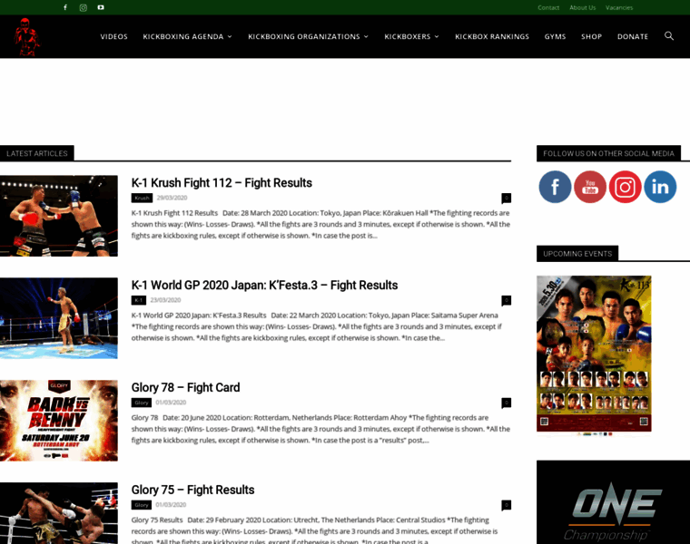 Perfectkickboxing.com thumbnail