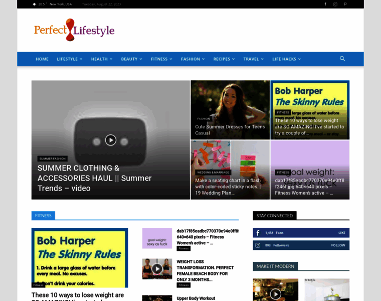 Perfectlifestyle.info thumbnail