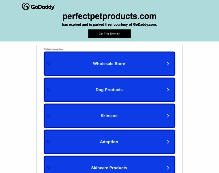 Perfectpetproducts.com thumbnail