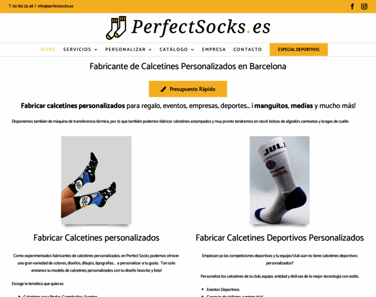 Perfectsocks.es thumbnail