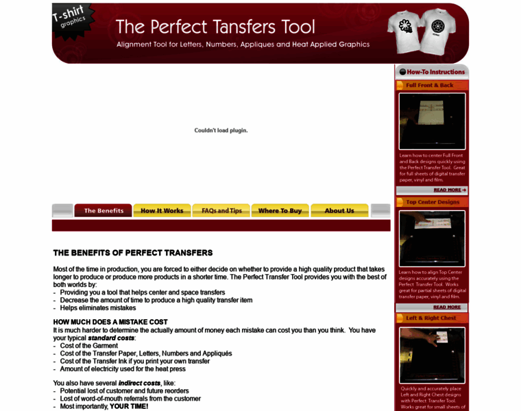 Perfecttransfers.com thumbnail