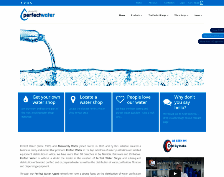 Perfectwater.co.za thumbnail