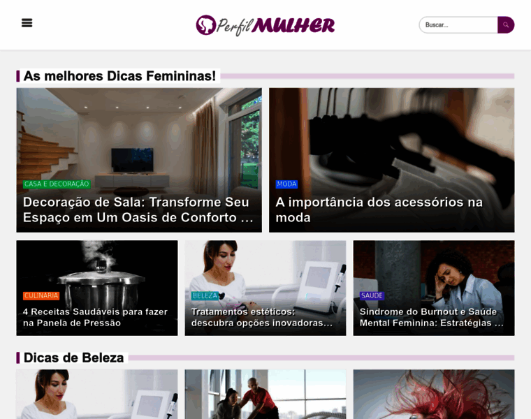 Perfilmulher.com.br thumbnail