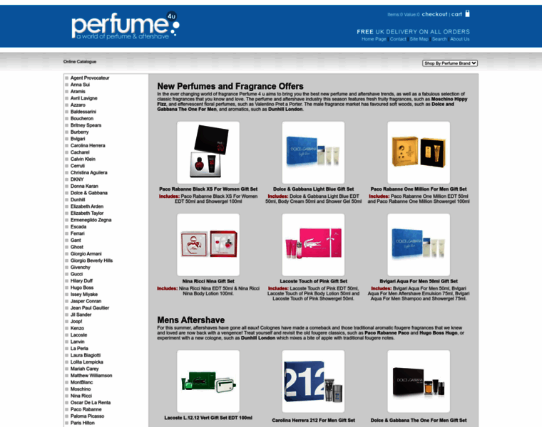 Perfume4u.co.uk thumbnail