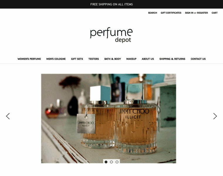 Perfumedepot.net thumbnail
