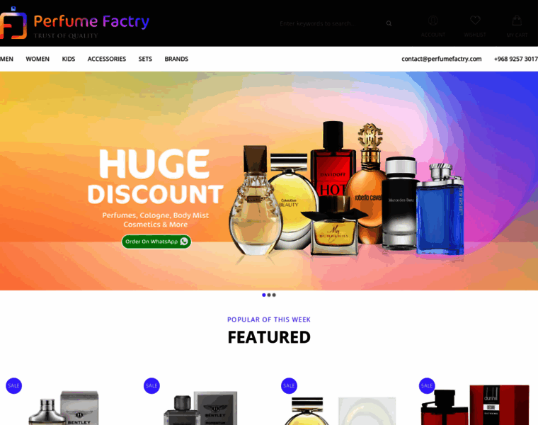 Perfumefactry.com thumbnail