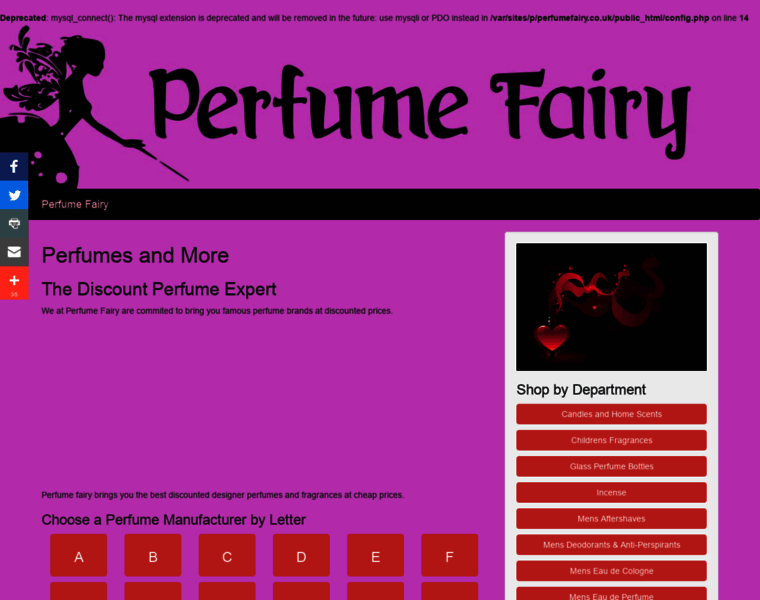 Perfumefairy.co.uk thumbnail