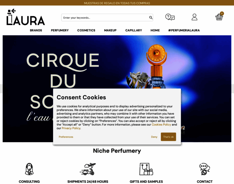 Perfumerialaura.com thumbnail Perfumerialaura.com thumbnail