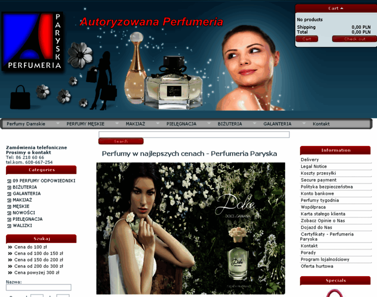 Perfumeriaparyska.pl thumbnail