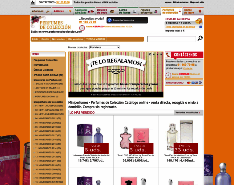 Perfumesdecoleccion.com thumbnail