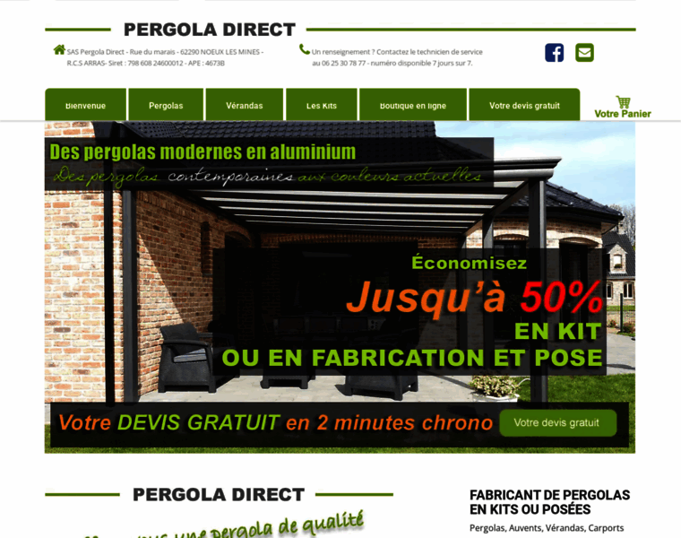 Pergola-direct.fr thumbnail