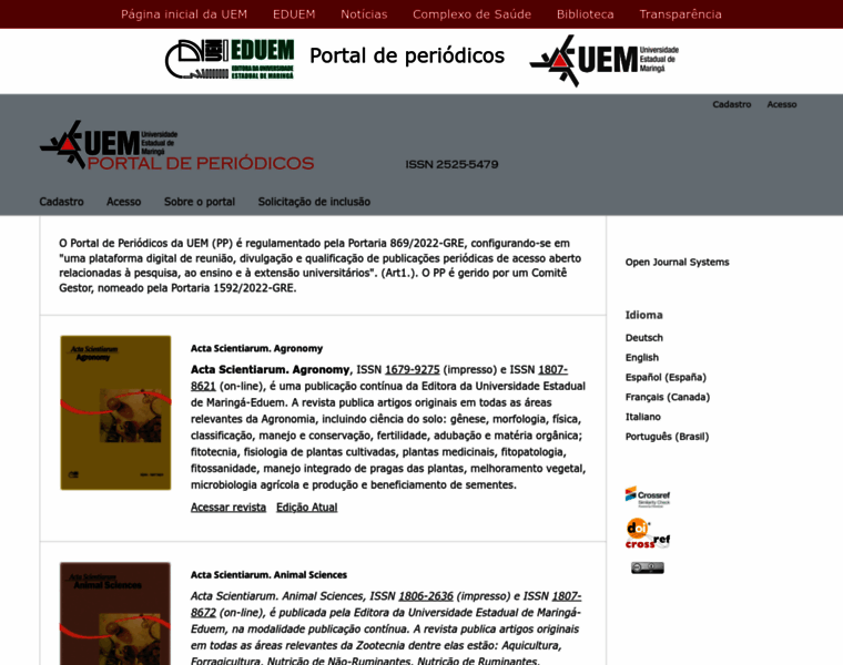 Periodicos.uem.br thumbnail