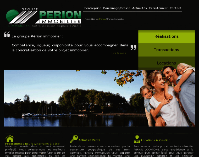 Perion-immobilier.com thumbnail