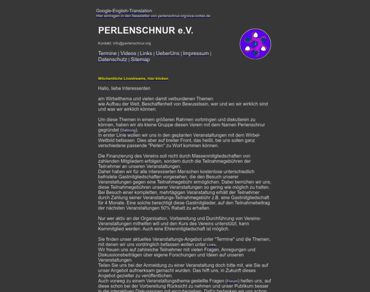 Perlenschnur.org thumbnail