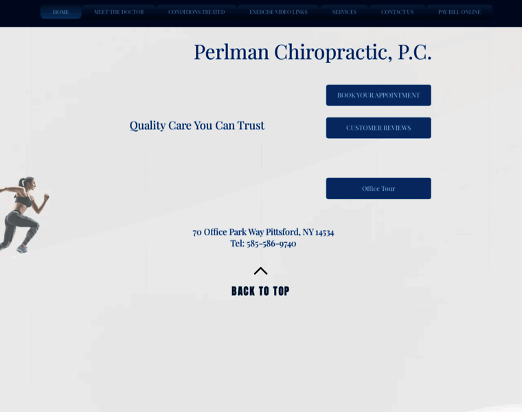 Perlmanchiropractic.com thumbnail