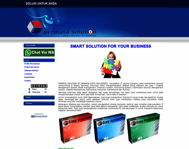 Permata-solution.com thumbnail