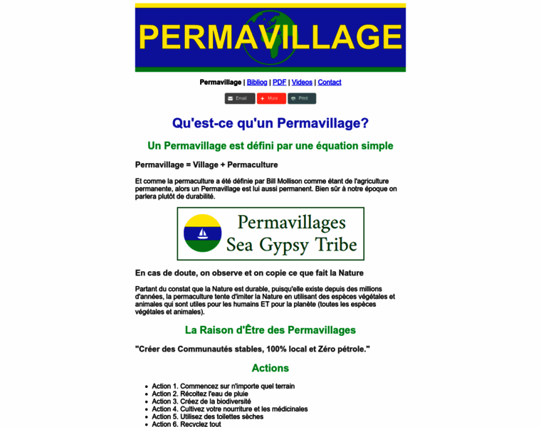 Permavillage.info thumbnail